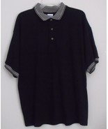 Gildan Black Short Sleeve Polo Shirt Men Size Large NWOT - £13.47 GBP