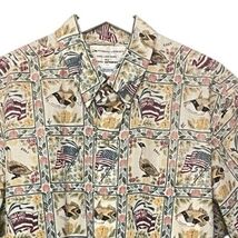 Reyn Spooner Dietrich Varez Hawaiian Shirt Nene Duck Flag Fish 2007 XL - $49.49