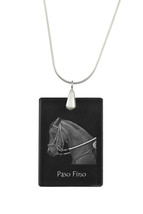 Paso Fino,  Horse Crystal Pendant, SIlver Necklace 925, High Quality - £29.80 GBP