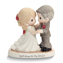 Precious Moments You&#39;ll Always Be My Little Girl Bisque Porcelain Figurine - $94.99