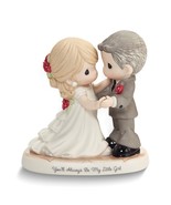 Precious Moments You&#39;ll Always Be My Little Girl Bisque Porcelain Figurine - £75.70 GBP