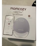 Momcozy Mobile Flow M9  Portable Single White Breast Pump Open Box - $57.82