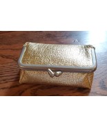 St. Thomas Vintage Gold Coin Purse Pouch. Snap - $9.46