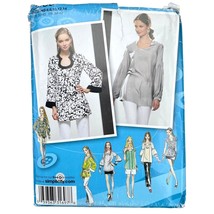 Simplicity Sewing Pattern 2930 Tunic Top Shirt Tie Belt Misses Size 6-14 - £7.16 GBP