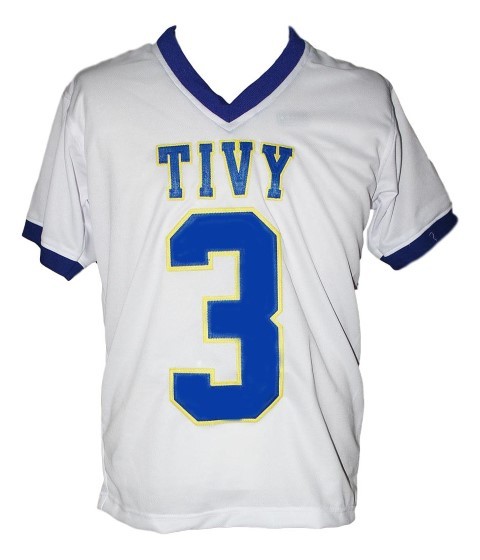 johnny manziel #3 tivy high school new men football jersey white any size