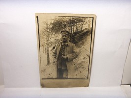 WWI ERA GERMAN ARMY MILITARY POSTCARD   REAL PHOTO     SOLDIER - $5.89