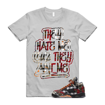 Plaid 5 Patchwork Total Orange AJ5 Air Checked-And-Flecked T Shirt Match AINT ME - £23.88 GBP+