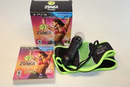 Zumba Fitness (Sony PlayStation 3, PS3) Fitness Game With Belt &amp; Move Controller - £15.65 GBP