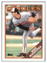 1988 Topps Mike
  Boddicker   Baltimore Orioles Baseball
  Card GMMGD - £1.49 GBP