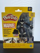 Brand New Play-Doh Marvel Black Panther Cutting Claws Bendy Action Figure - $11.88