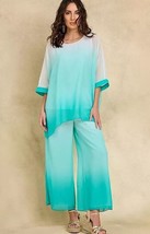 Together Vert Ombre 2-Piece Ensemble UK 8 (fm131-6) - $58.24