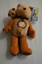 Sacagawea &amp; pomp  Teddy bear with 1 dollar Susan B Anthony coin ERROR - £7.98 GBP