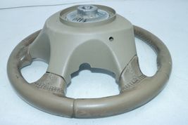 02-08 JAGUAR X TYPE BEIGE LEATHER STEERING WHEEL T3062 image 12