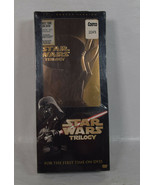Star Wars Trilogy Sealed 4 Disc DVD Box Set Costco Sticker &amp; Hype Lable - £49.48 GBP