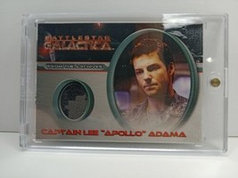 Battlestar Galactica Season One Captain Lee Apollo Adama Costume Card CC19 - £15.97 GBP