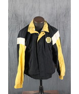 Boston Bruins Jacket (VTG) - Zip Up Colour Block by Starter - Men&#39;s Large - $154.29 CAD