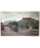 Transportation Train Castle Rock Colorado Depot 1915 PC Railroad Rock Fo... - $12.00