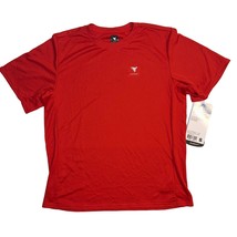 Insport Mens Red DrySport Tee Short Sleeve J755 Made in USA, Size Small NWT - $12.99
