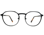Robert Mitchel Eyeglasses Frames RM20212 BK Black Brown Tortoise Round 5... - $59.39