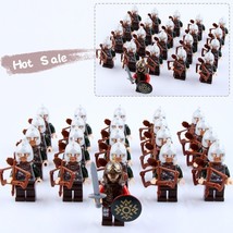 21pcs/set King Theoden Leader Archer Army of Rohan Lord of the Rings Minifigures - £25.95 GBP
