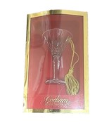 VTG GORHAM Lead Crystal LADY ANNE Mini Martini Christmas Ornament w Box ... - £16.80 GBP