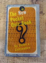 The New Pocket Quiz Book Rosejeanne Slifer &amp; Louise Crittenden 1939 Marc... - £7.85 GBP