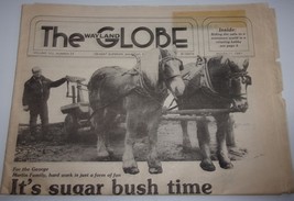 Vintage Wayland MI The Globe Small Town Newspaper March 1987  - £2.39 GBP