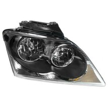 Headlight For 2004-06 Chrysler Pacifica Passenger Side Black Housing Clear Lens - £133.37 GBP