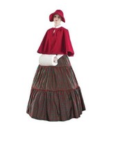Tabi&#39;s Characters Women&#39;s Caroler Dress Theater Costume (XL, Red/Green) - £369.70 GBP