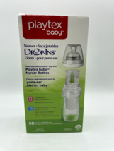 Playtex Baby Drop-ins Liners Baby Nurser Bottles 8-10 oz 50 ct READ Bs246 - £26.89 GBP