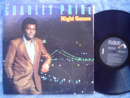 Charley Pride  Night Games country LP album 1983 - £2.34 GBP