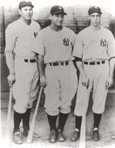 Joe Dimaggio Lou Gehrig B Dickey 8X10 Photo New York Yankees Ny Baseball Picture - $4.94