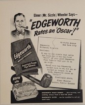 1940&#39;s? Print Ad Edgeworth America&#39;s Finest Pipe Tobacco Elmer Wheeler A... - £12.59 GBP