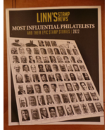 Linn's Stamp News 2022 Most Influential Philatelists & Their Stamp Stories NF