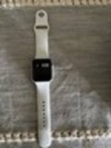 Apple Watch Series 3 38 mm Silver Aluminum Case White Sport Band MTEY2LL/A image 9