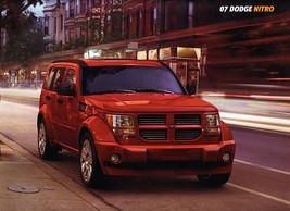 2007 Dodge NITRO sales brochure catalog 07 SLT R/T - $6.00