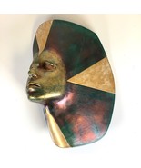 Vtg Original Dominique Blanchard Artwork Face Mask Hanging Wall Art Deco... - $4,244.01 MXN