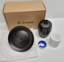 G-Promise High Pressure Filtered Shower Head 3 Spray Settings Wall Mount  - £17.68 GBP