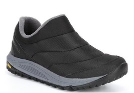 Merrel Nova Sneaker Moc Black Noir Slip On SNEAKERS/SHOE New Box Size 8 Authenti - £56.75 GBP