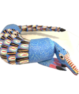 Artisan Made Wooden Armadillo Statue by Vicente Hernandez Vasquez Mexico - £37.35 GBP
