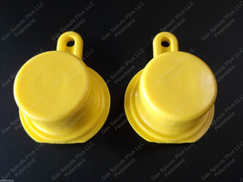 2-pk Blitz Yellow Spout Caps "Mr Yellow Cap" BLOW OUT SALE 900092 900094 900302 - $12.34