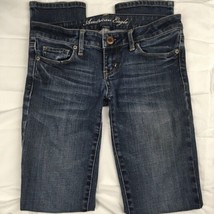 American Eagle Skinny Jeans Stretch Size 0 AEO - $12.85