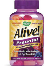 Nature&#39;s Way Alive Multi Vitamin  Prenatal  Gummy  75 CounT. - $29.69