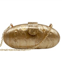 Gnirue Brand Fashion Wallet Women Acrylic Cute Long Round Evening Bag Wo... - $55.92