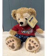 Disney Parks 2013 12” Duffy The Bear Plush Mickey Goofy Pluto Minnie Mou... - $29.69