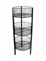 Only Hangers 3-Level Wire Basket Display Rack, Floor Standing, Round Bin... - $79.99+