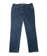 American Eagle Womens Skinny Jeans Mid Rise Stretch Non Distressed Med W... - $24.74