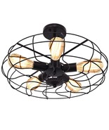 5 Light Modern Black Iron Sphere Modern Chandelier - €118,55 EUR