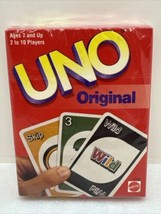 Vintage 1999 Mattel The Original Uno Card Game New Sealed In Original Pa... - $18.52