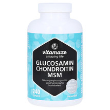 Glucosamine Chondroitin Msm Vitamin C Capsules 240 pcs - £49.56 GBP